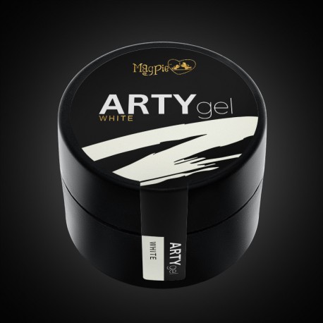 White Arty Gel Paint